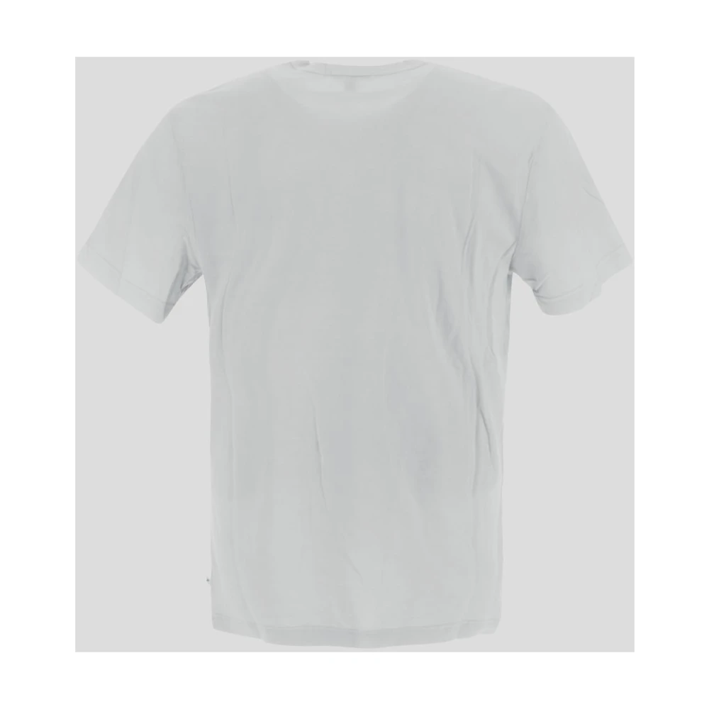 James Perse Klassiek Katoenen T-shirt White Heren