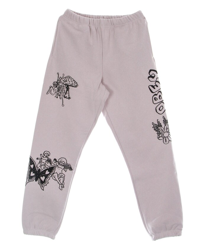 lilla-fleece-sweatpants-med-broderier