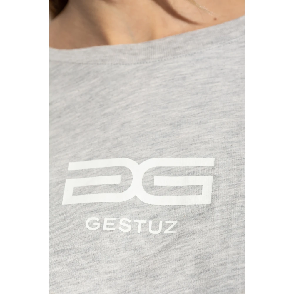 Gestuz T-shirt Luelle Gray Dames