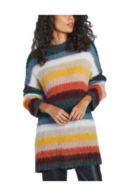 Suéter de arcoiris alpaca