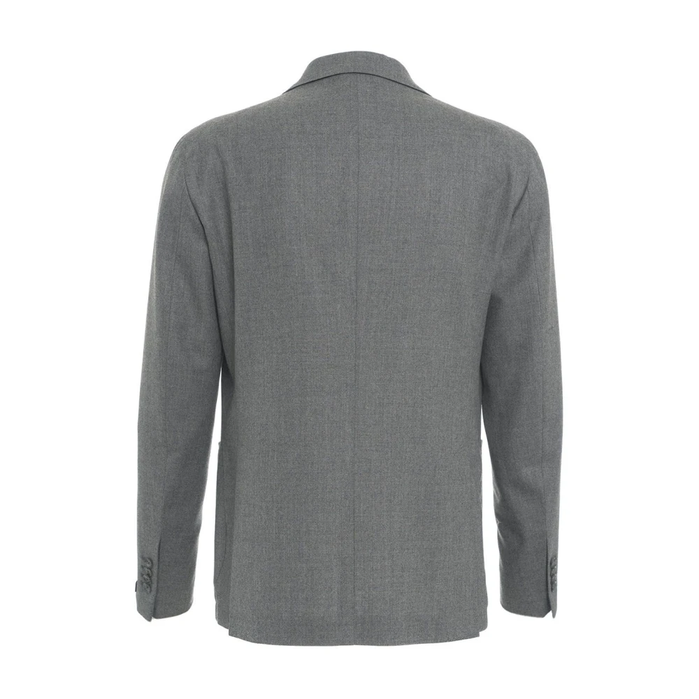 Tagliatore Grijs pak Aw24 Model 190cm Gray Heren
