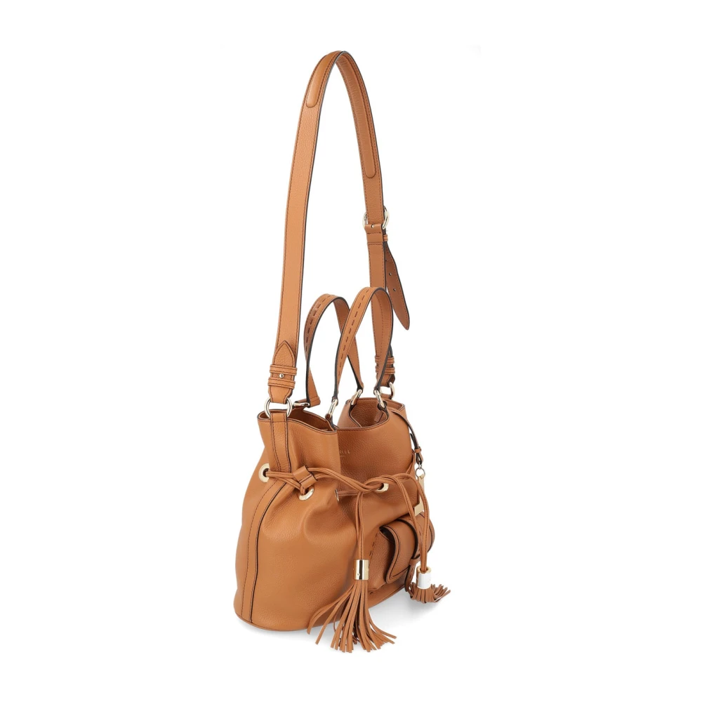 Lancel Stijlvolle Flirt Camel Handtas Brown Dames