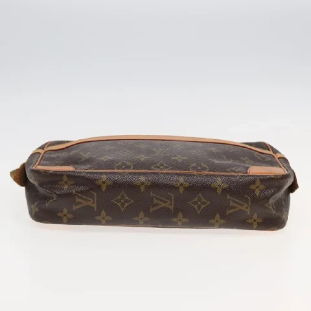 Louis Vuitton Vintage Pre-owned Canvas clutches Brown Dames