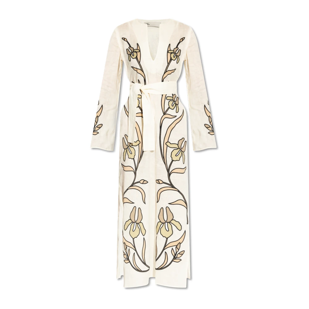 TORY BURCH Linnen jurk Multicolor Dames