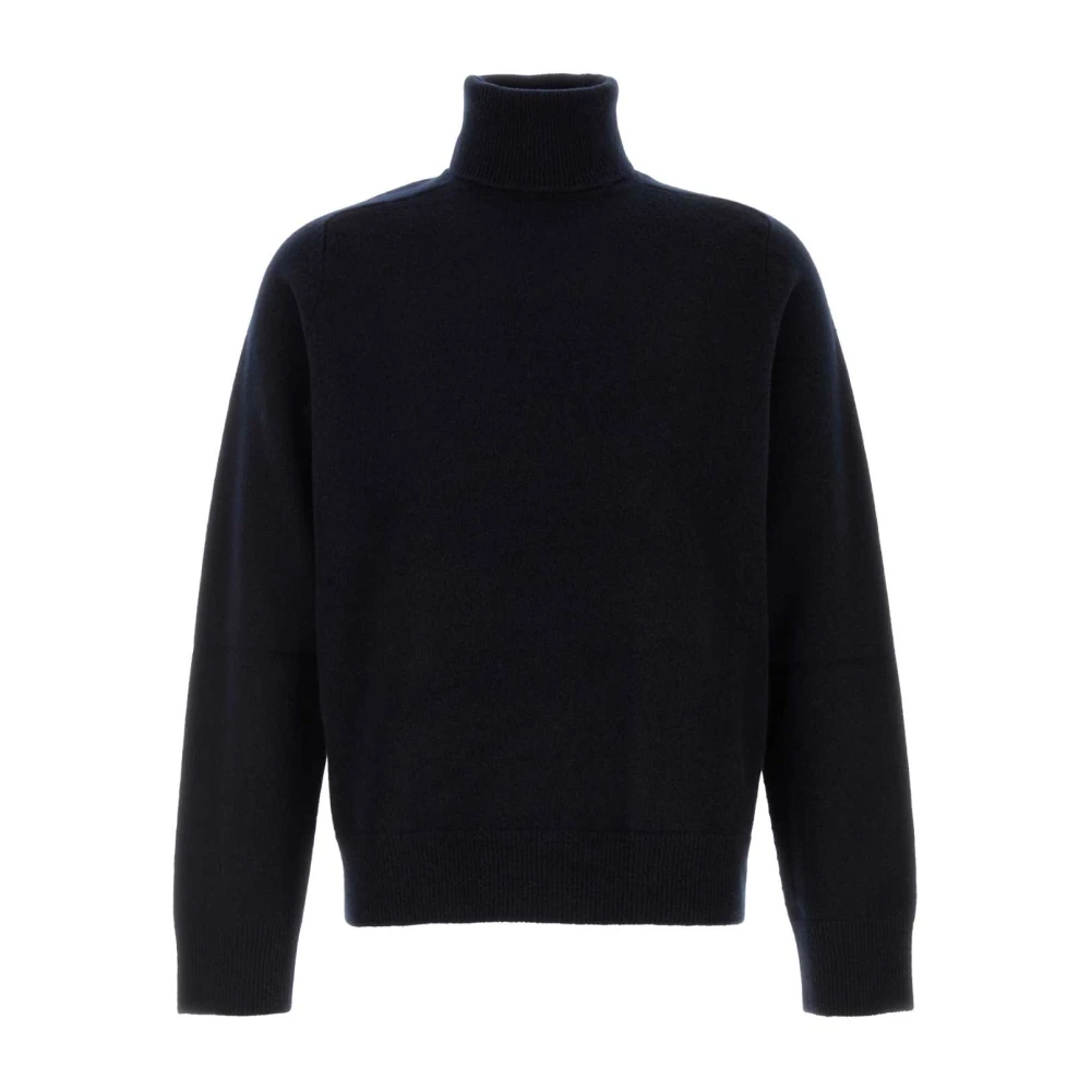 Maison Margiela Midnight Blue Wool Sweater Blue Heren