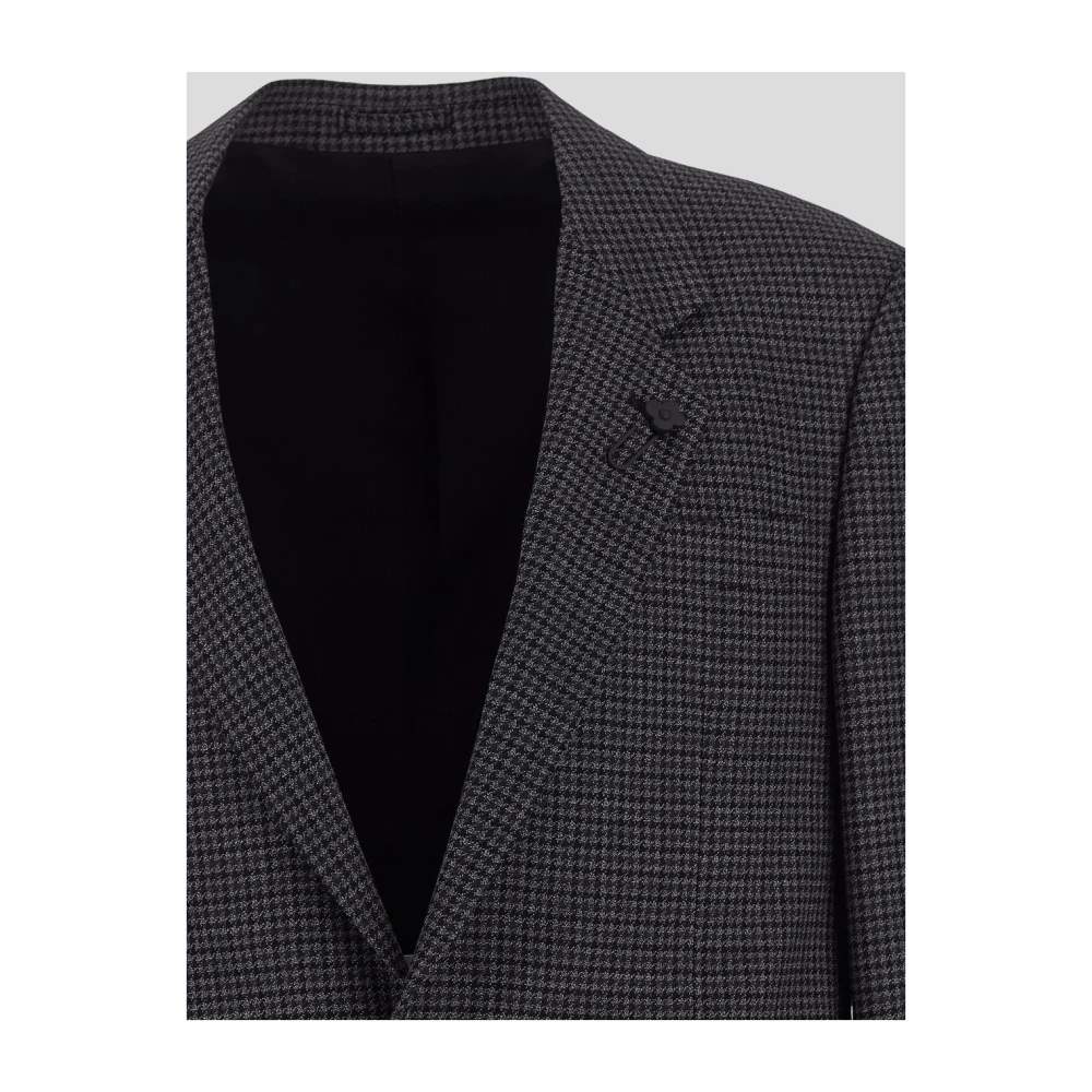 Lardini Wollen Klassieke Jas Gray Heren
