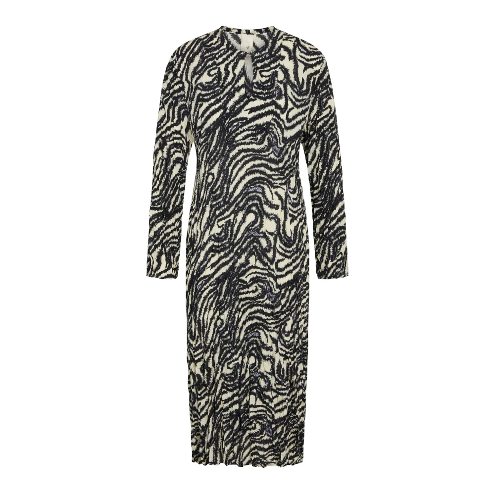 Heartmade Hisana Jurk met Twist Techniek Black Dames