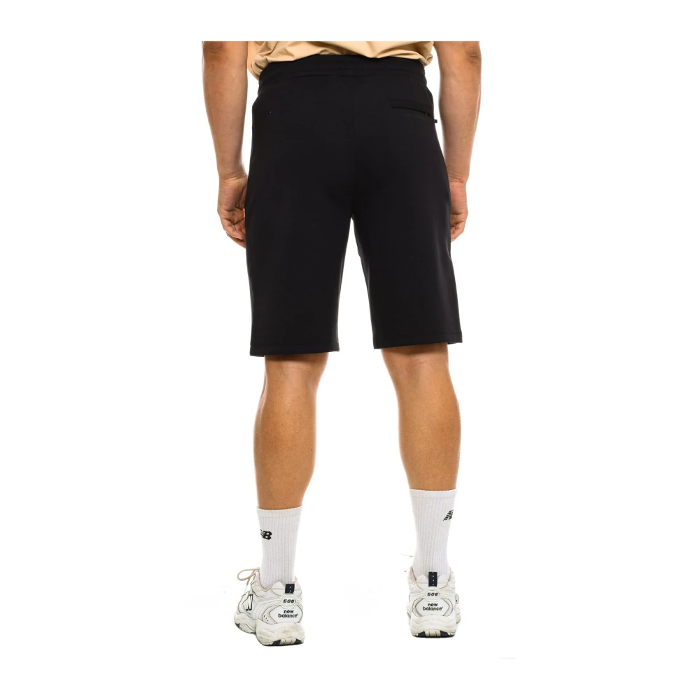 Karl Lagerfeld Sportieve Shorts met Elastische Tailleband Black Heren