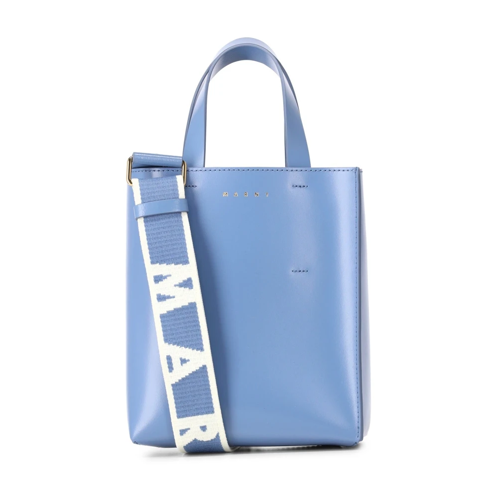 Marni - Bags > Handbags - Blue - Marni - Modalova
