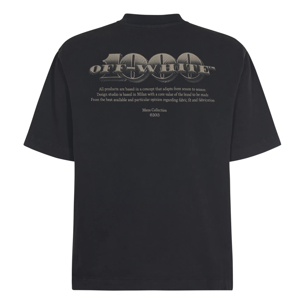 Off White Stijlvolle T-shirts en Polos Black Heren