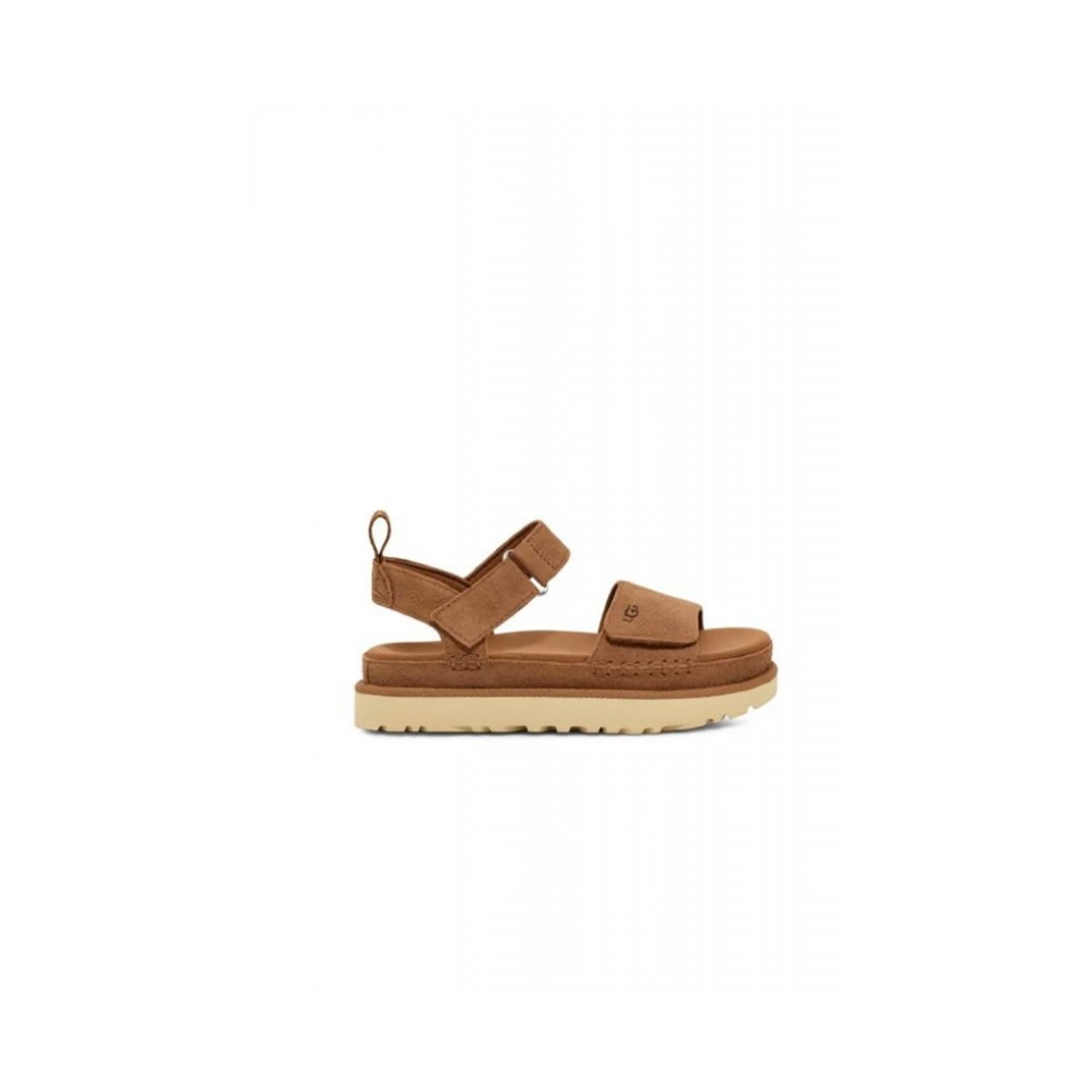 Ugg Brun Goldenstar Platform Sandal