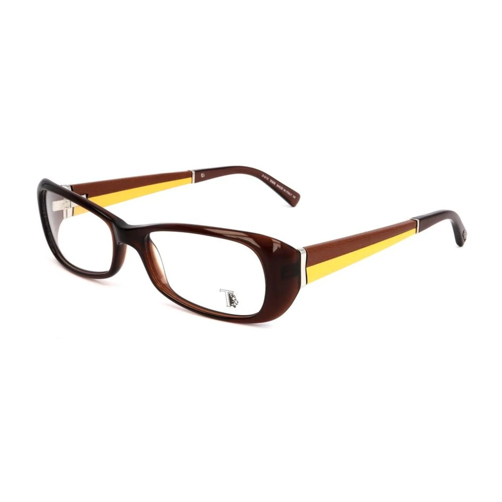 Tod's Women's Brown Glasses, One Size, Acetate Frames With Dial