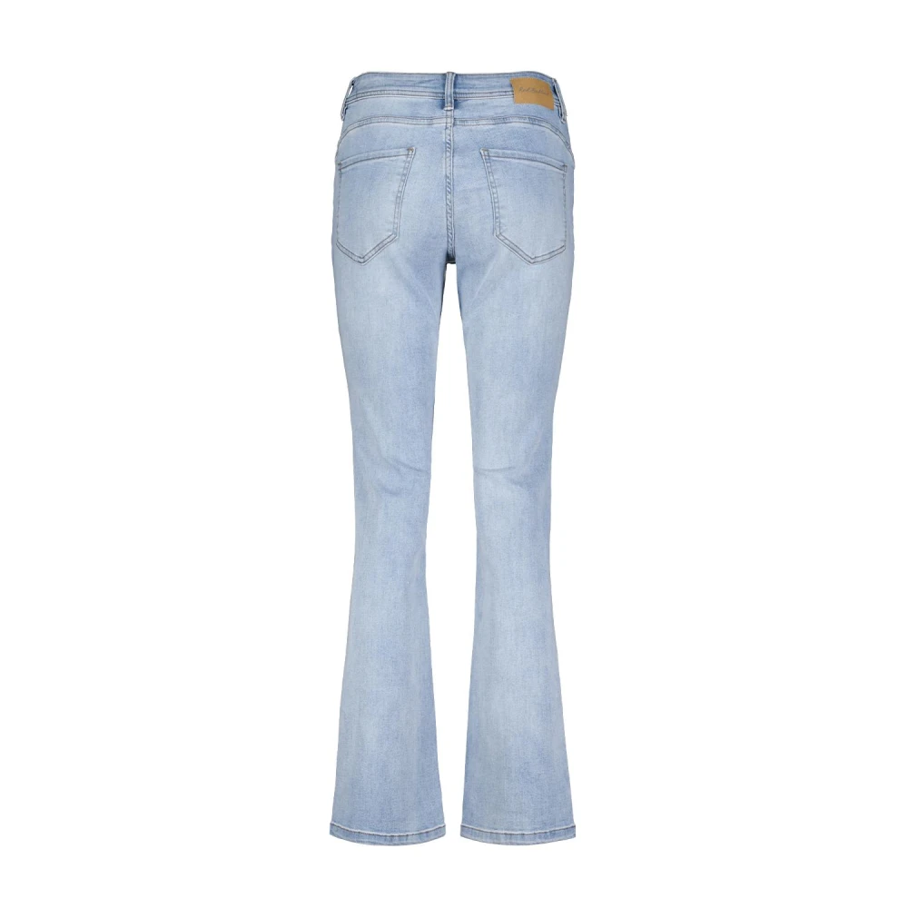 Red Button Babette Bleach Denim Jeans Blue Dames