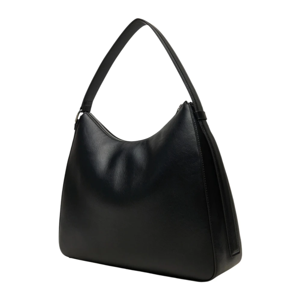 Calvin Klein Zwarte Polyurethaan Dames Handtas Black Dames