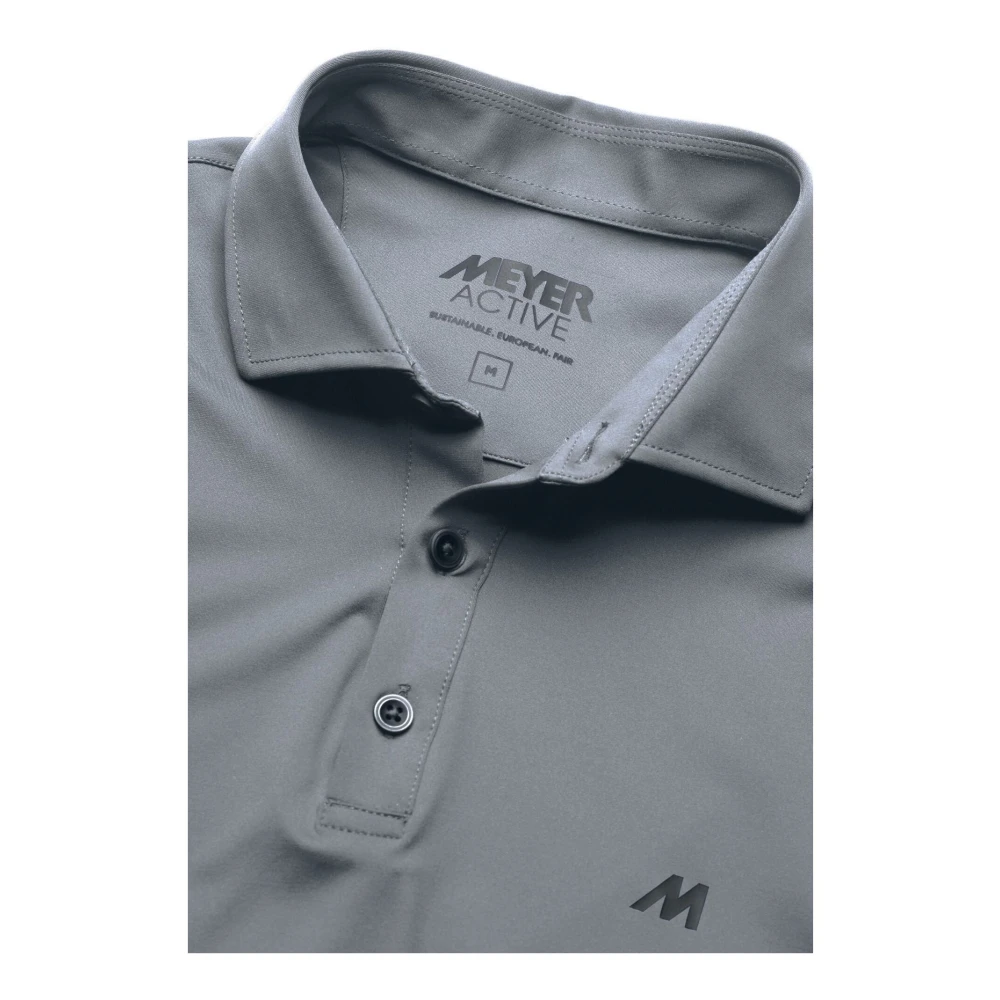 Meyer Bryson Polo Shirt Gray Heren