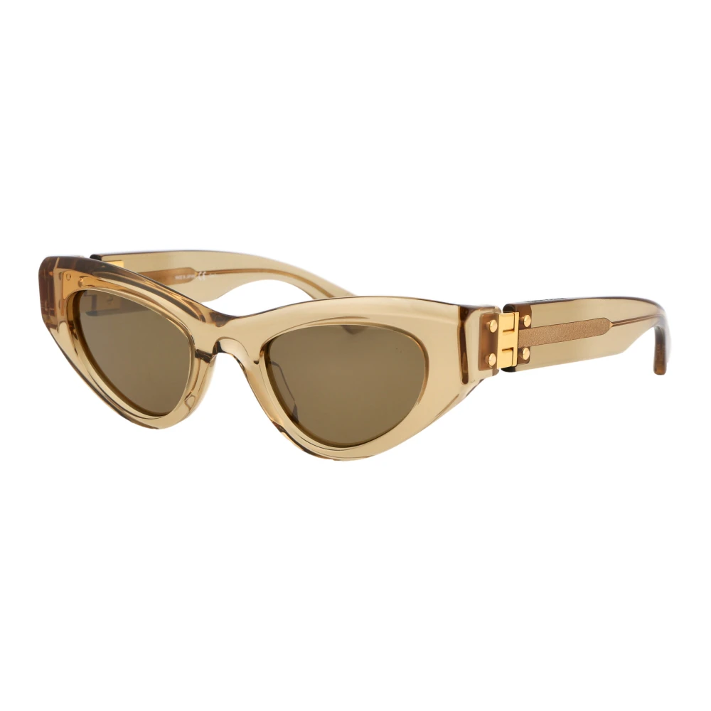 Bottega Veneta Women's Brown Cat Eye Sunglasses