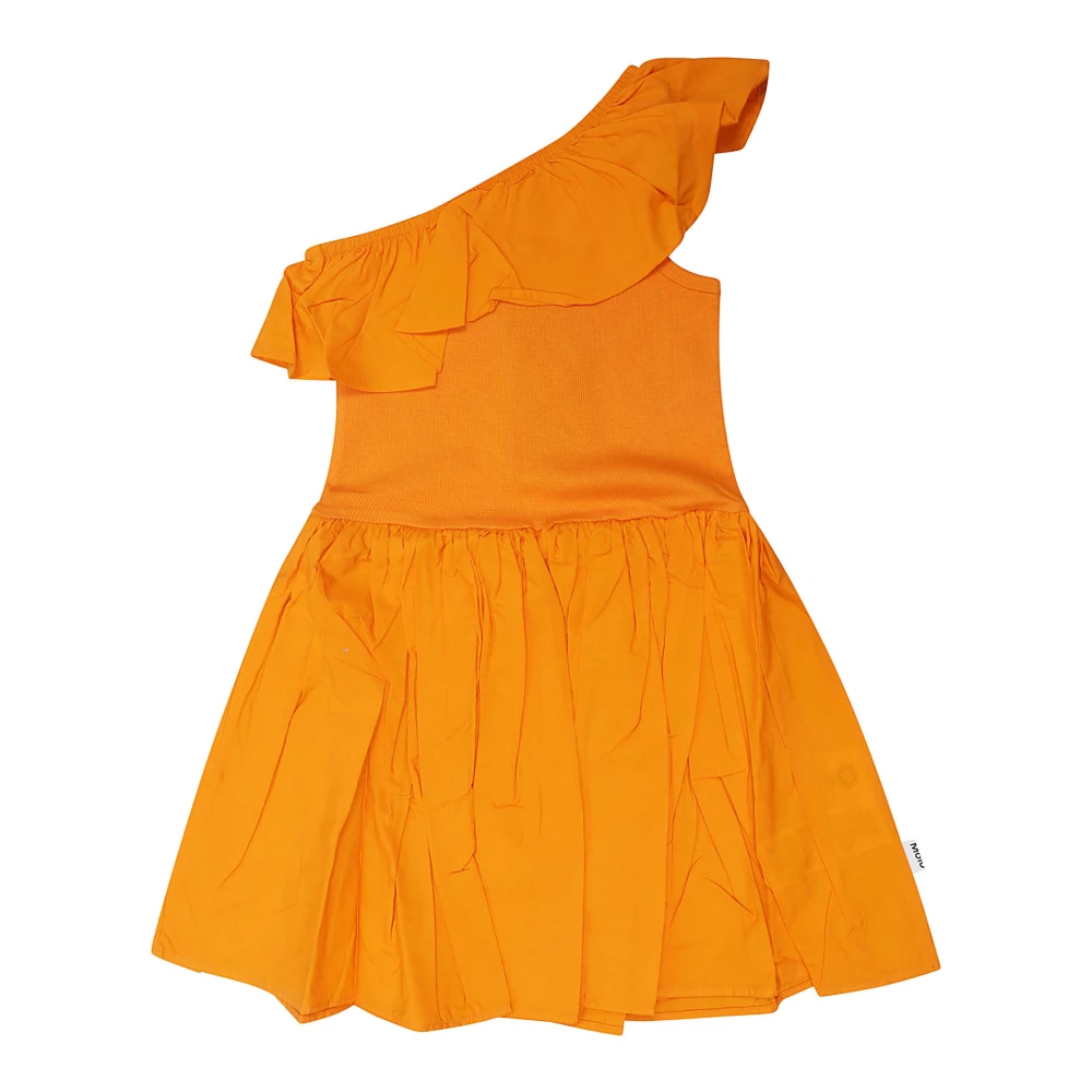 Molo Barn Smock Klänning Orange, Flicka