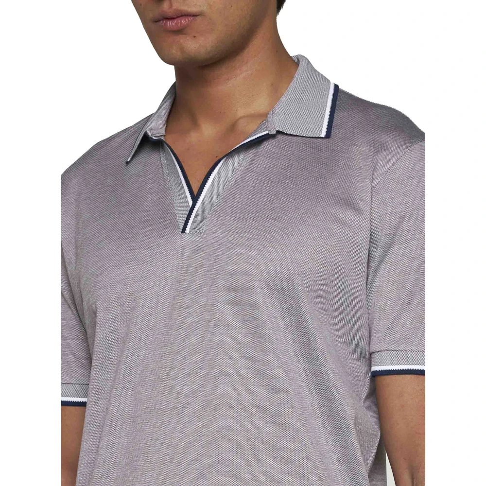 D4.0 Stijlvolle Grijze T-shirts en Polos Gray Heren