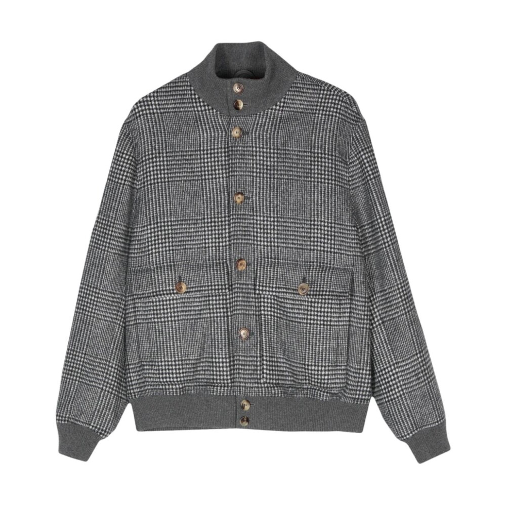 Brunello Cucinelli｜ (M0B137451G CGY23) Bluzer z pojedynczy piersi Brunello Cucinelli | Balardi