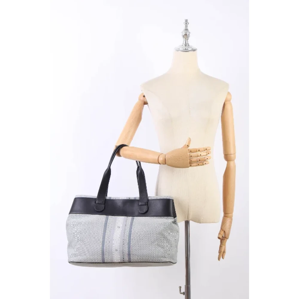 Loewe Pre-owned Canvas handbags Gray Dames