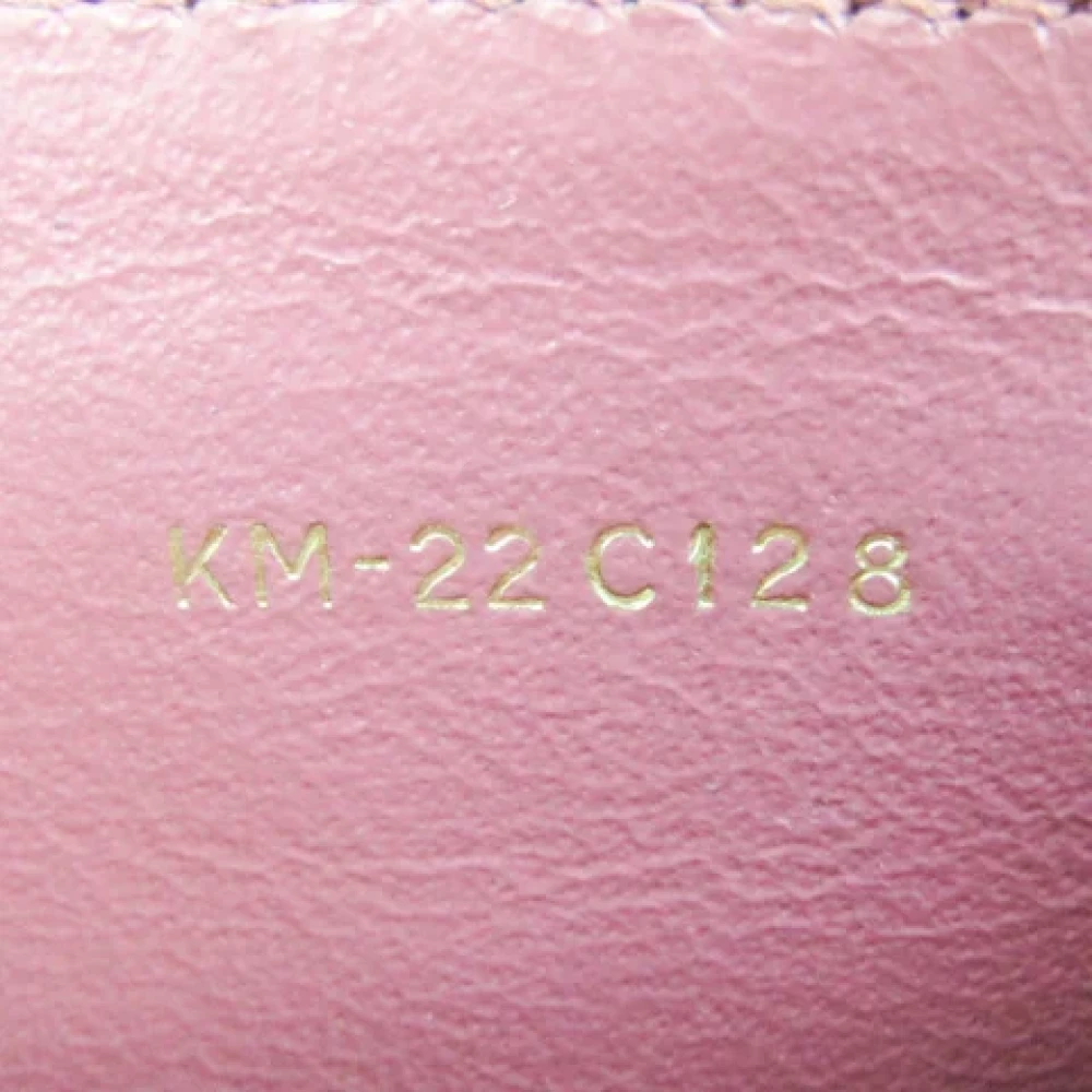 Salvatore Ferragamo Pre-owned Leather wallets Pink Dames