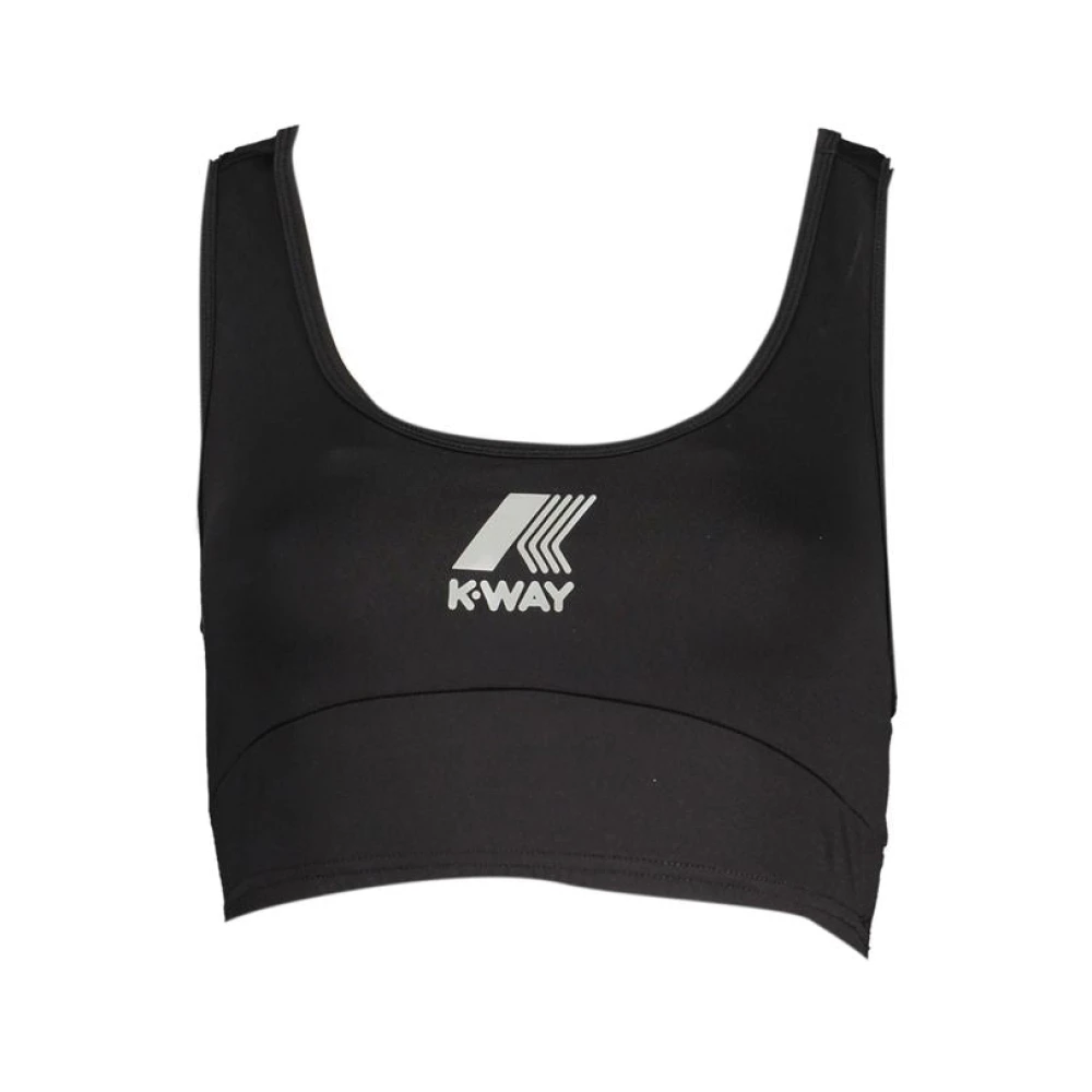 K-Way Femme Noir Tops, Taille: 42 Fr Sports Top