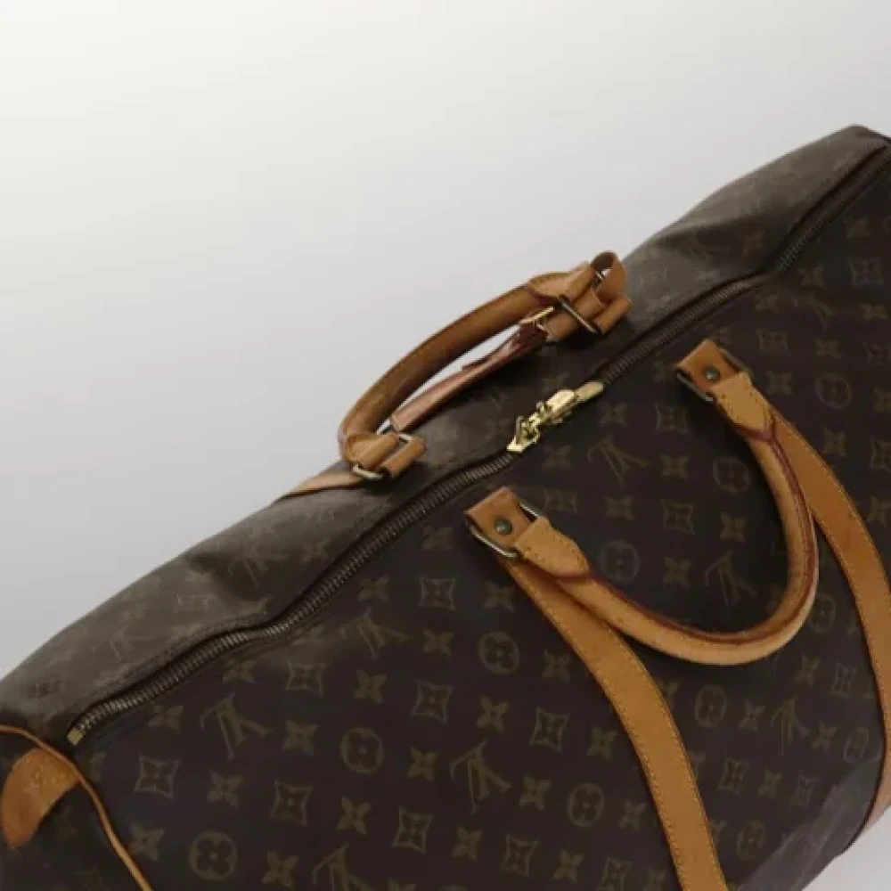 Louis Vuitton Vintage Pre-owned Canvas travel-bags Brown Dames