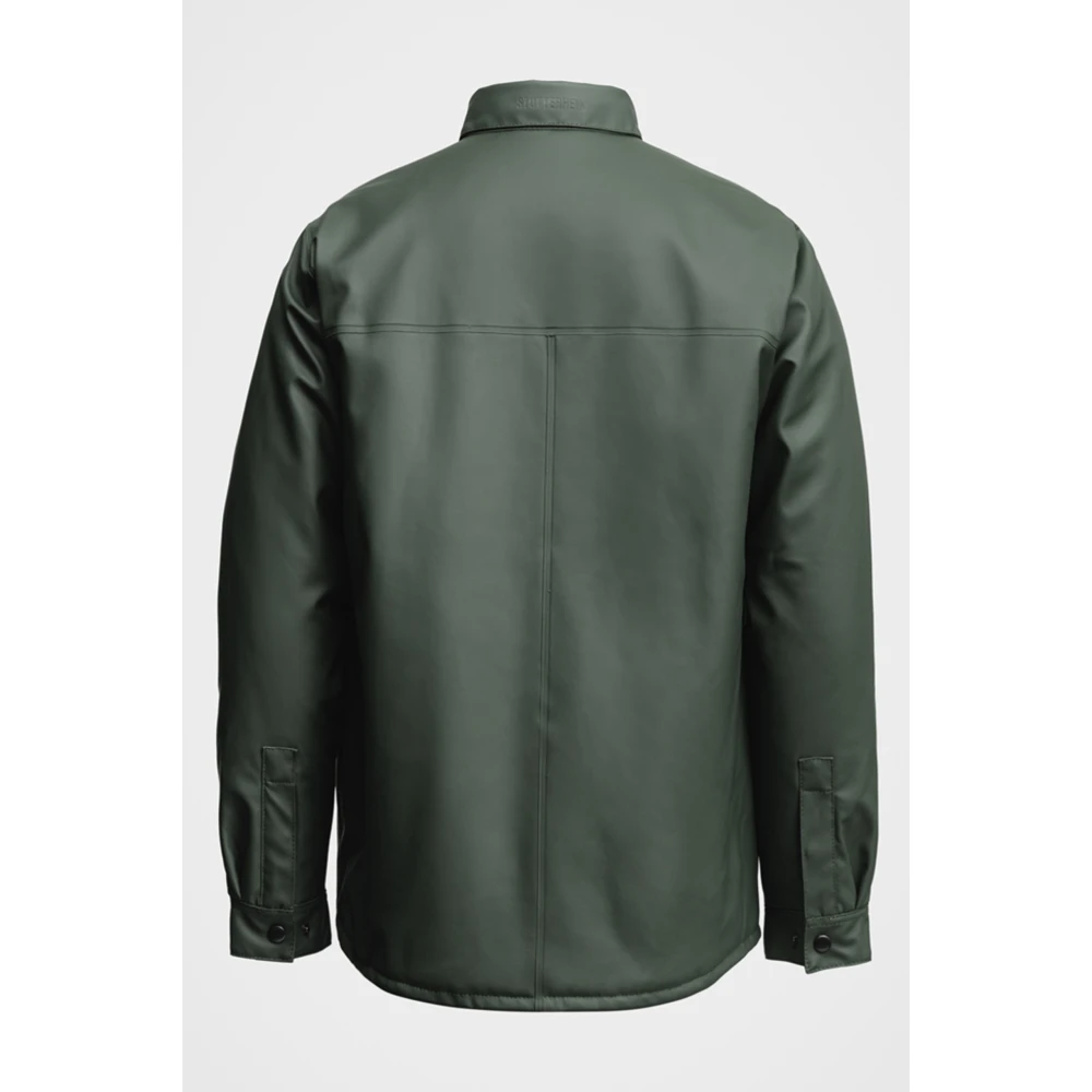 Stutterheim Waterdichte Winter Overshirt Jas Green Heren
