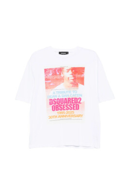 t-shirt-blanc-a-imprime-graphique-col-rond