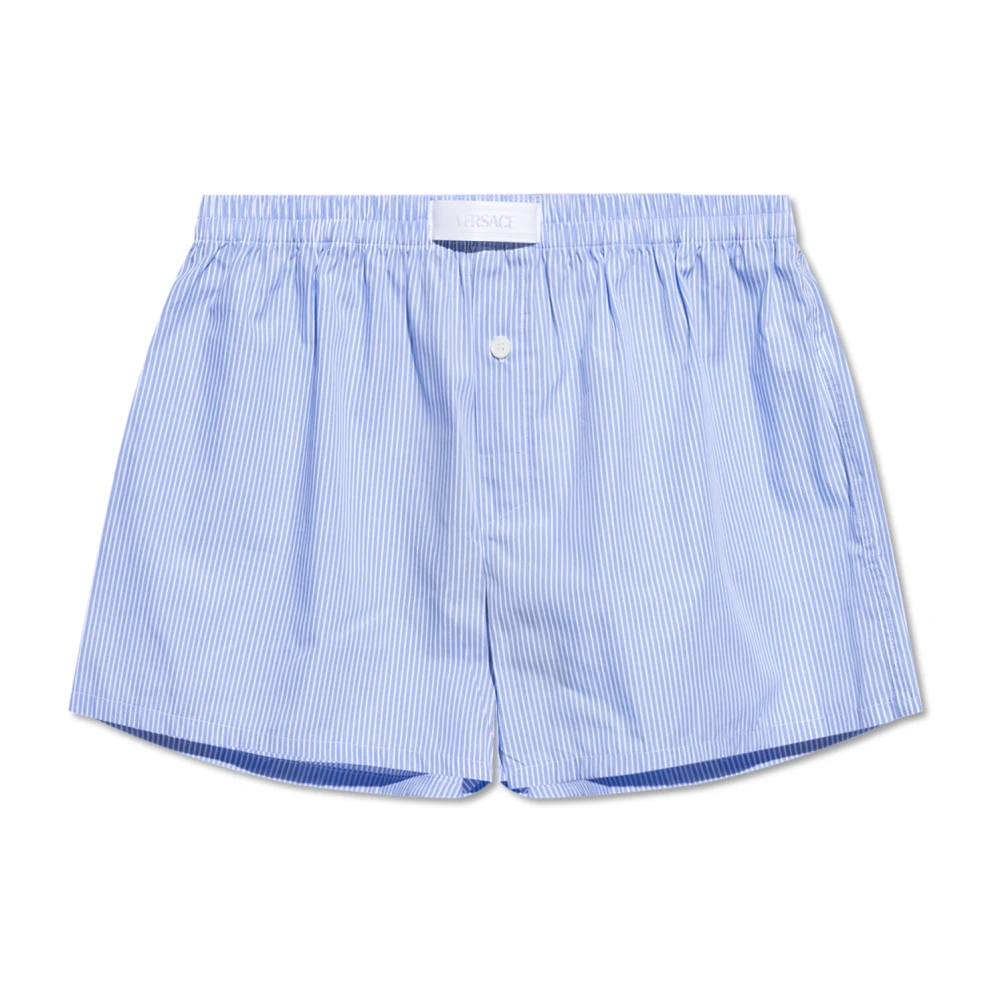 Versace Katoenen boxershorts Blue Heren