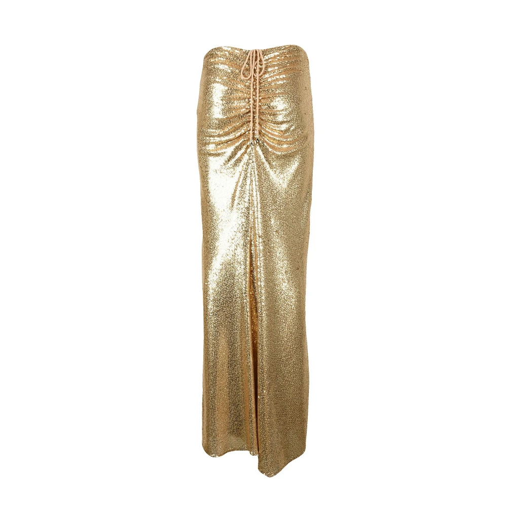 Long hotsell skirt gold