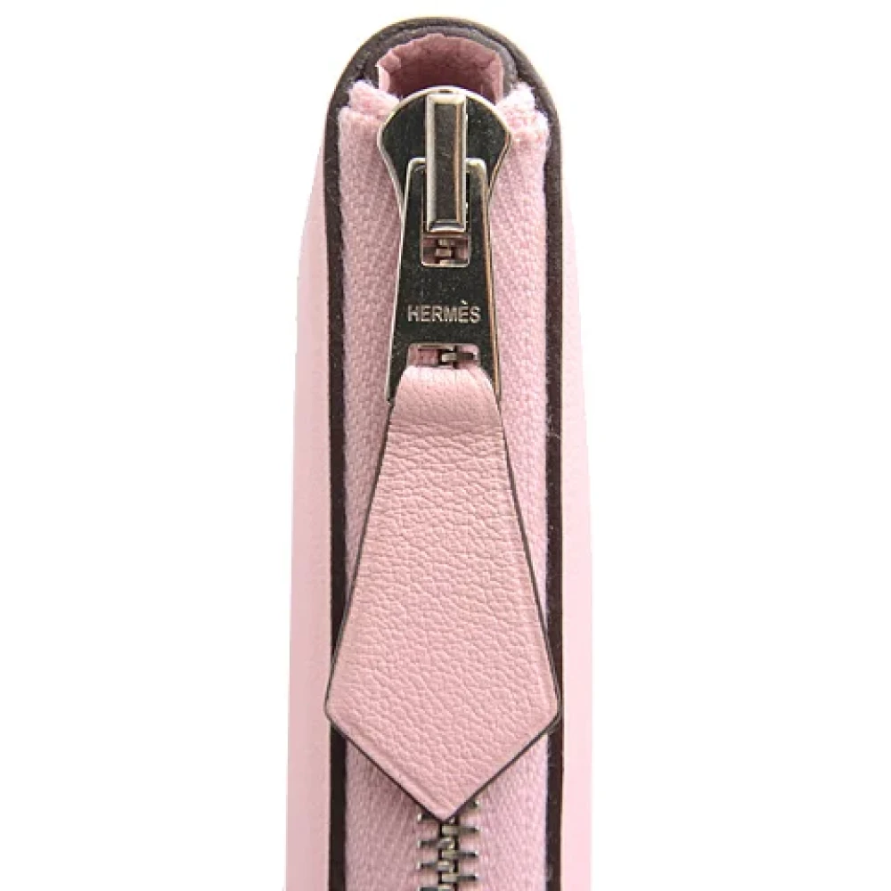 Hermès Vintage Pre-owned Fabric wallets Pink Dames