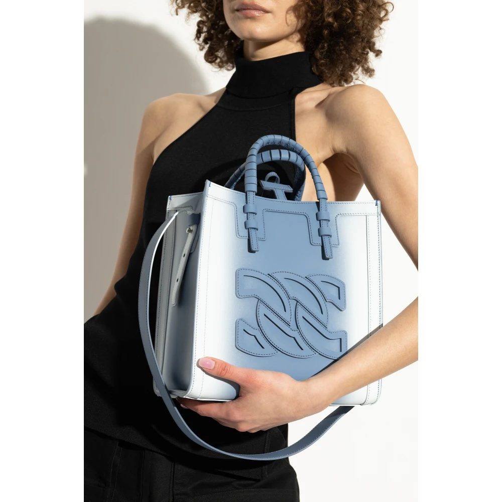 Casadei Tas Beaurivage Mini type shopper Blue Dames