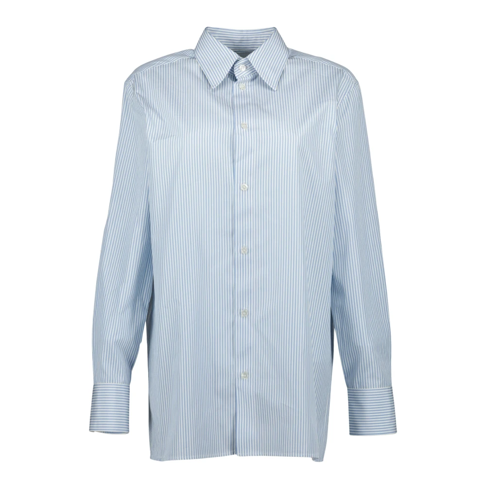 Saint Laurent Women's Blue Cassandre Shirt