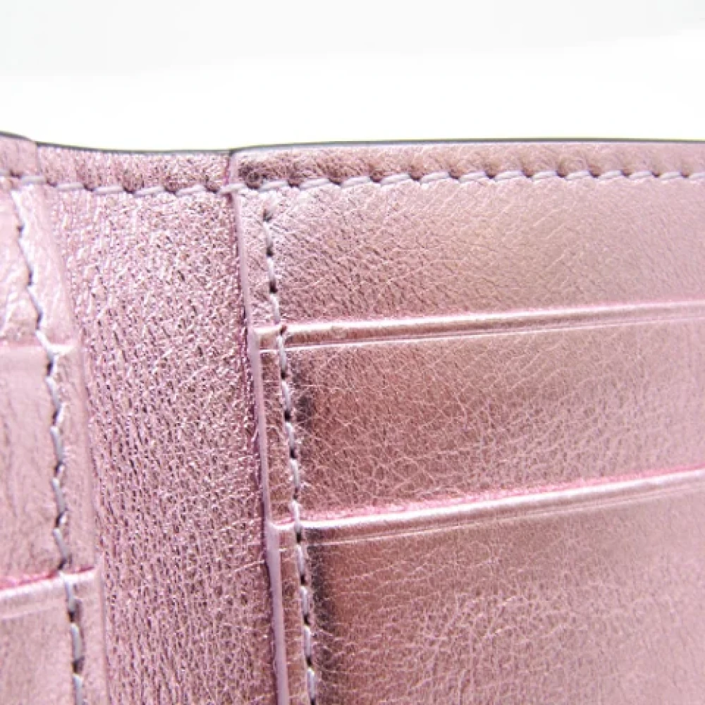 Fendi Vintage Pre-owned Leather wallets Pink Dames