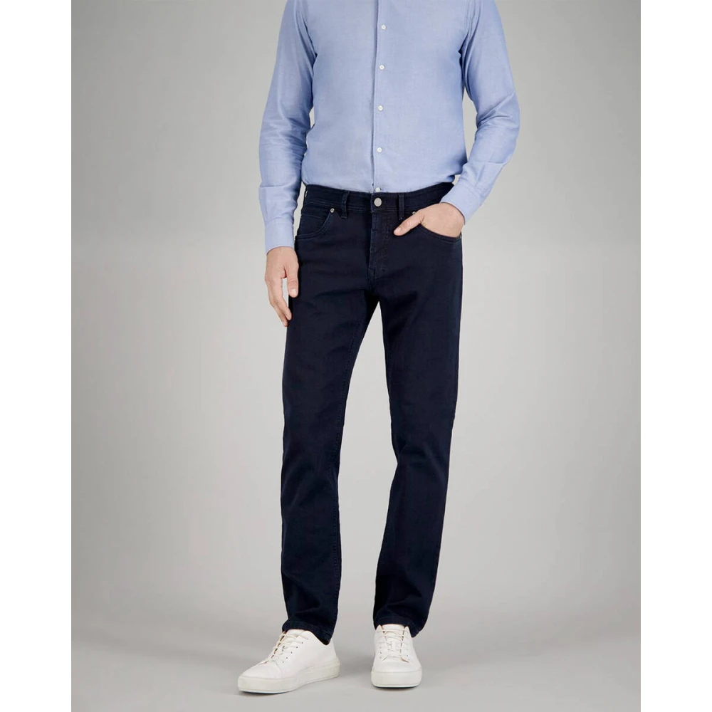 Gardeur Moderne pasvorm 5-Pocket broek Bradley Blue Heren
