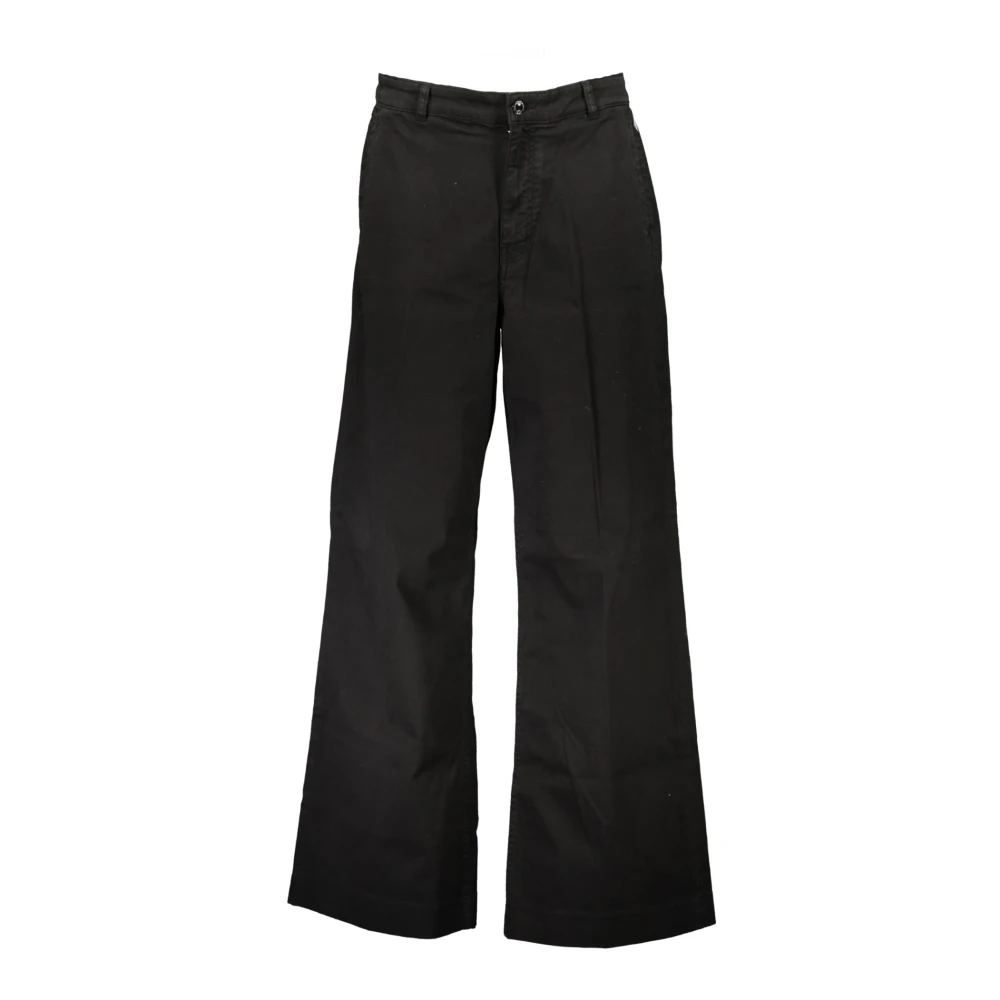 Guess Zwarte Wijde Pijp Broek voor Dames Black Dames