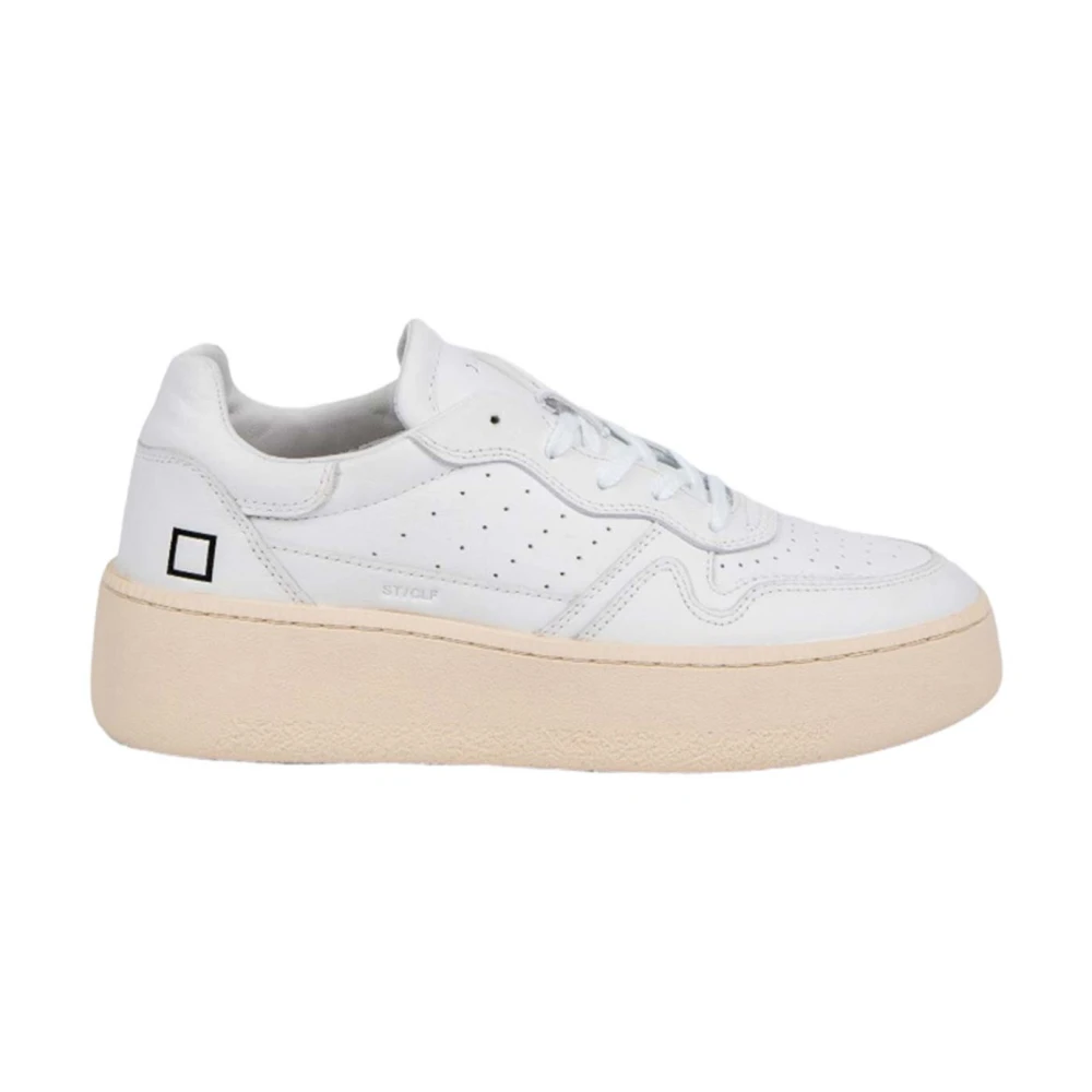 D.a.t.e. Witte Step Sneakers Dames Schoenen