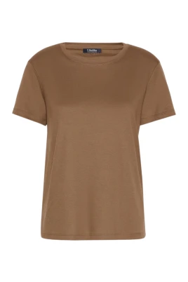 T-shirt i bomull och modal