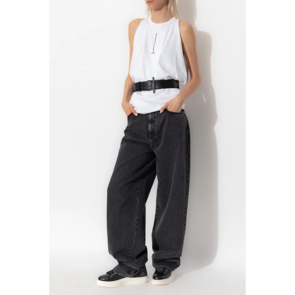 alexander mcqueen Ronde hals top White Dames