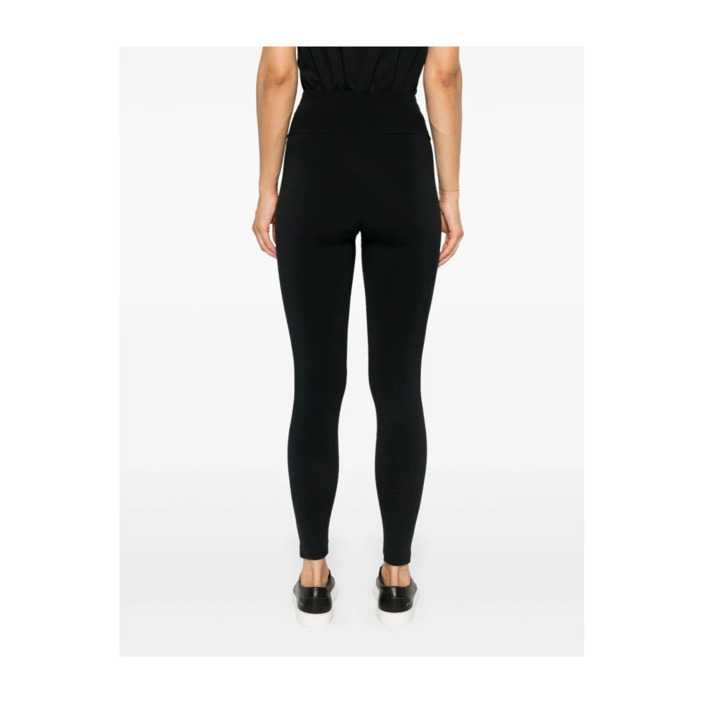 Wolford Zwarte Elastische Taillebroek Black Dames