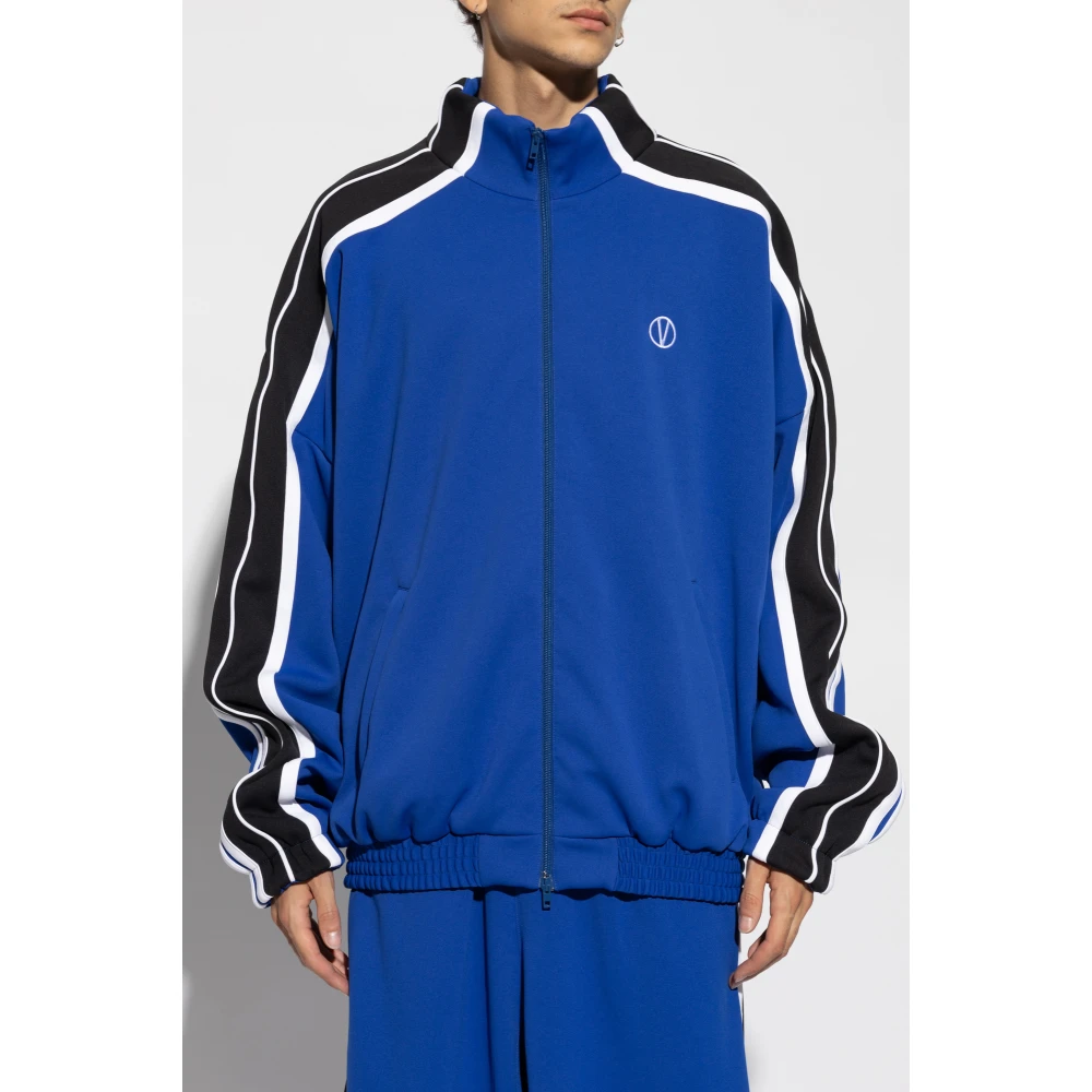Vetements Jas met logo Blue Heren