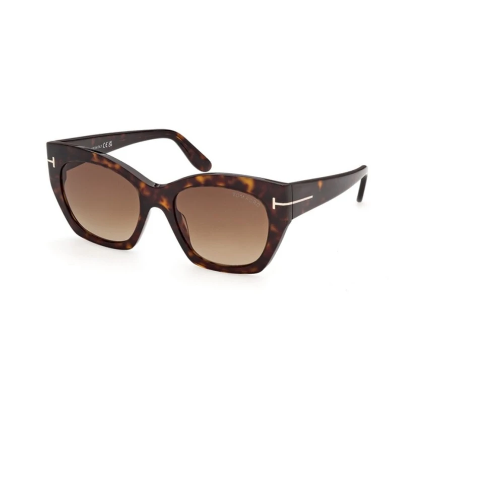Tom Ford Brown Sunglasses, Female, 54 Mm, Joni Sunglasses