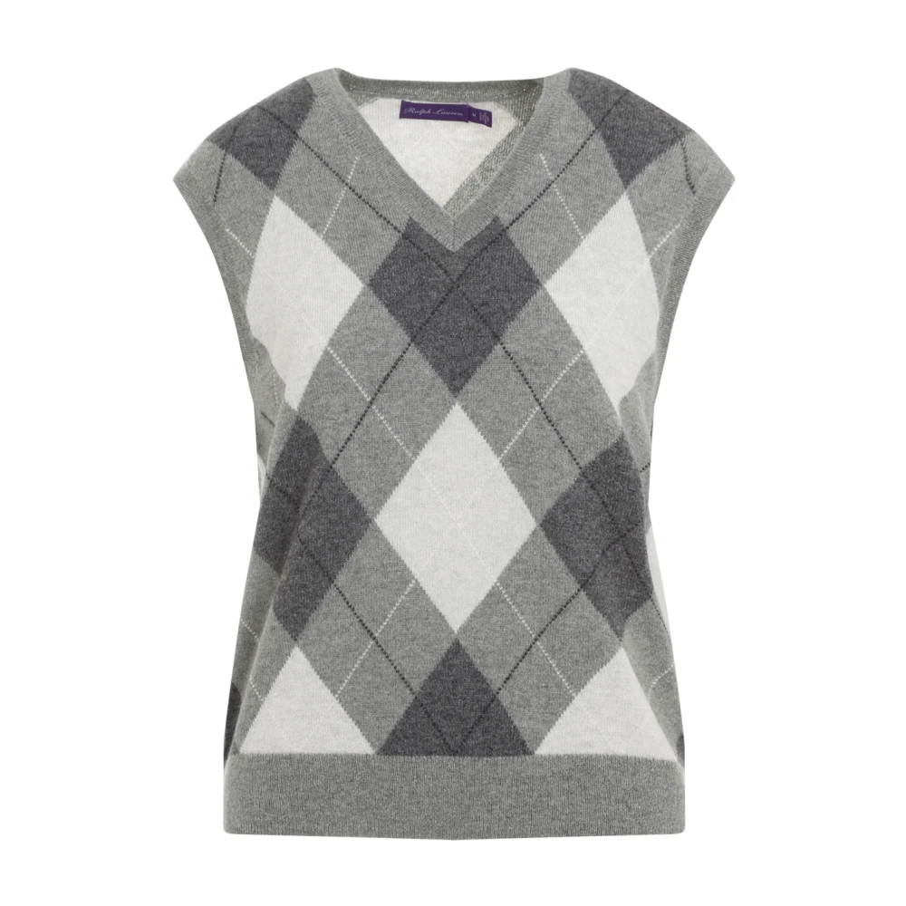 Ralph Lauren Lichtgrijze Vest Pullover Sweater Gray Heren