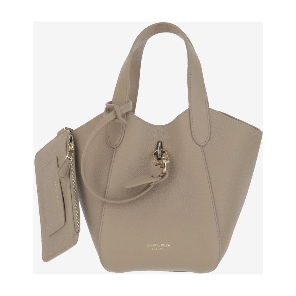 Giorgio Armani Stijlvolle Handtassen voor Modieuze Vrouwen Beige Dames