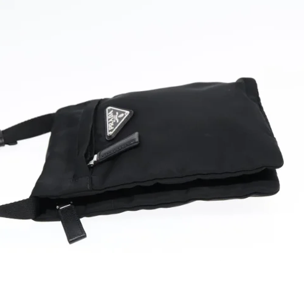 Prada Vintage Pre-owned Fabric prada-bags Black Dames