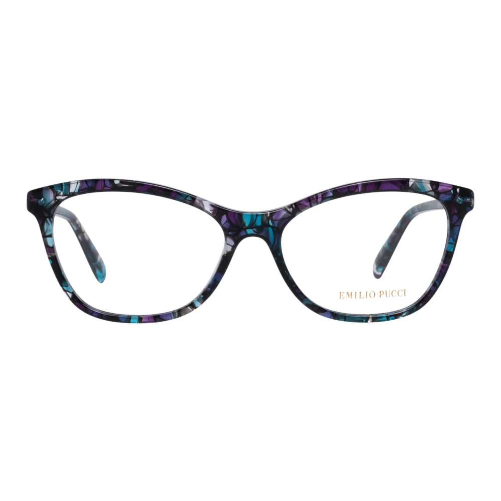 EMILIO PUCCI Blauwe Plastic Dames Optische Brillen Blue Dames