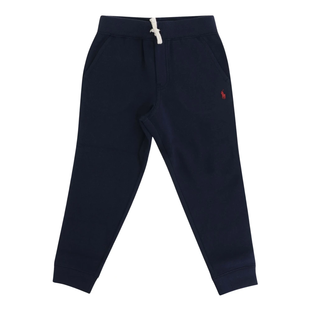 Polo Ralph Lauren Katoenmix Logo Broek Zwart Black Heren