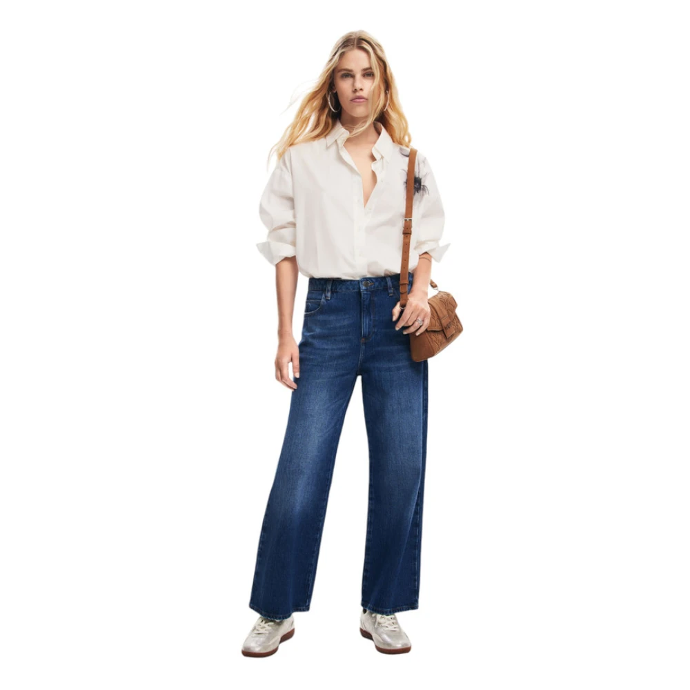 Desigual Dames Schoudertas Oasis Eden Stijl Brown Dames
