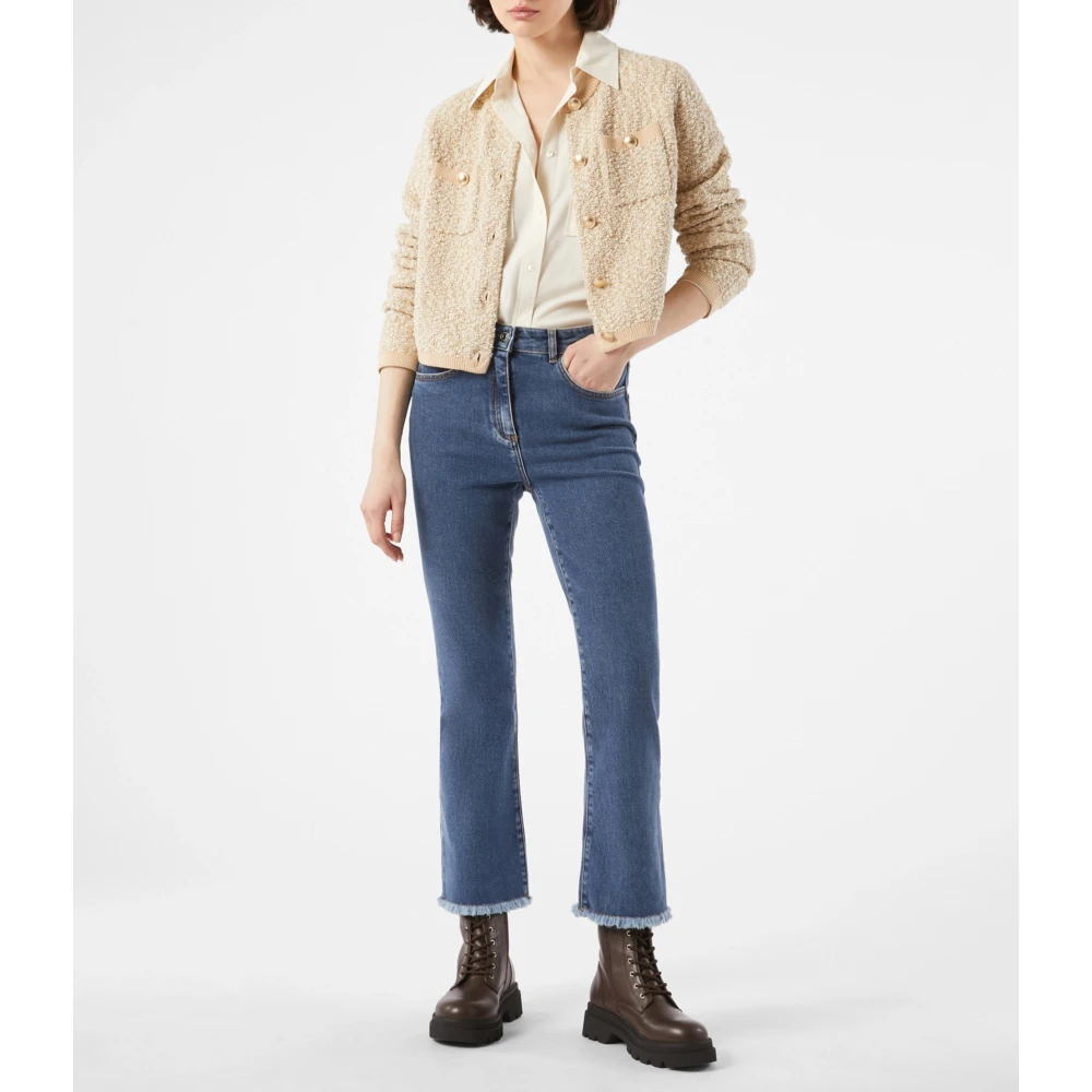 Pennyblack Zijden Crepe Shirt Rapid Stijl Brown Dames